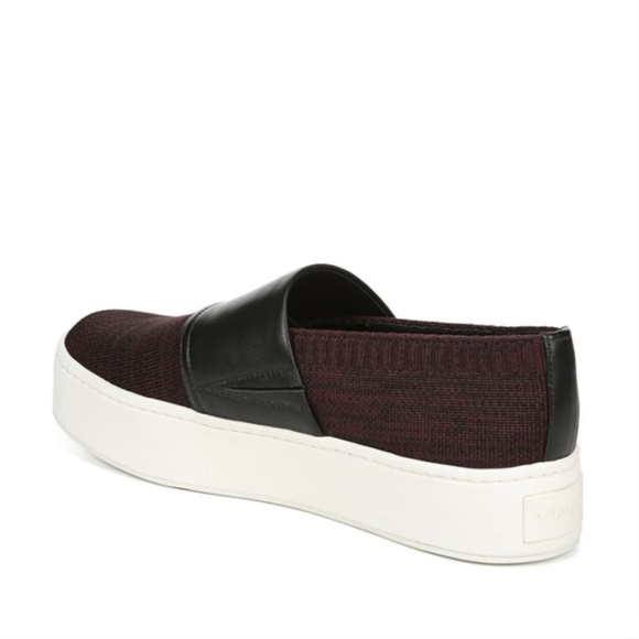 NIB $450 TWO PAIRS of Vince Ward Knit Slip-On Platform Sneakers in size 6.5! - Picture 6 of 14